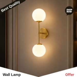 Antique Brass Wall Lamp