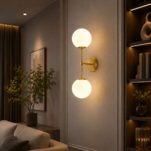 Antique Brass Wall Lamp
