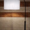 Metal floor lamp