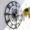 Metal wall clock