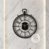 Metal wall clock