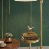 Metal floor lamp
