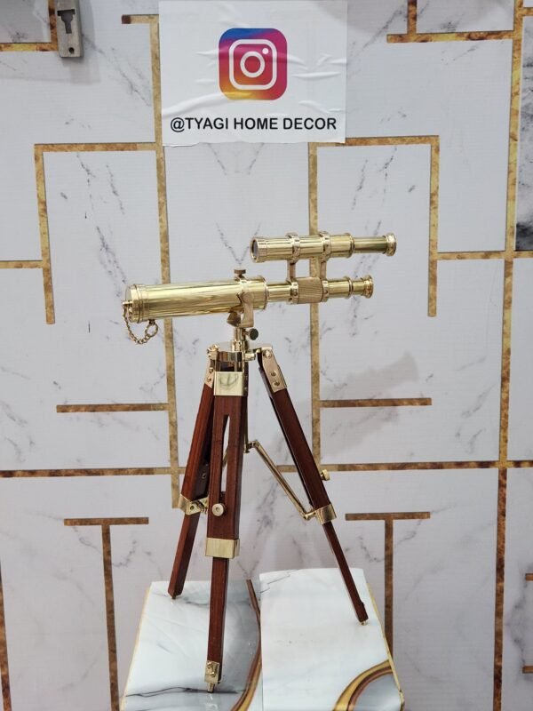 Wooden Tripod Telescope