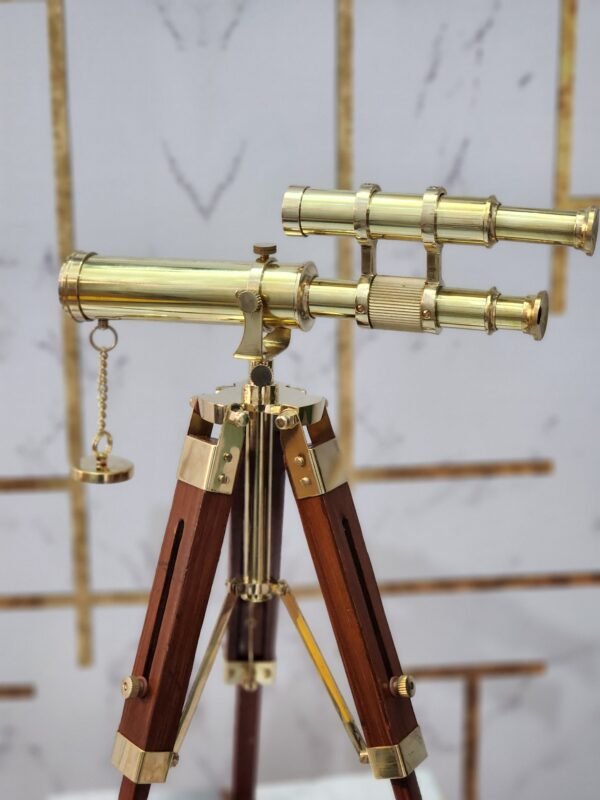 Wooden Tripod Telescope