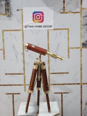 Wooden Tripod Telescope