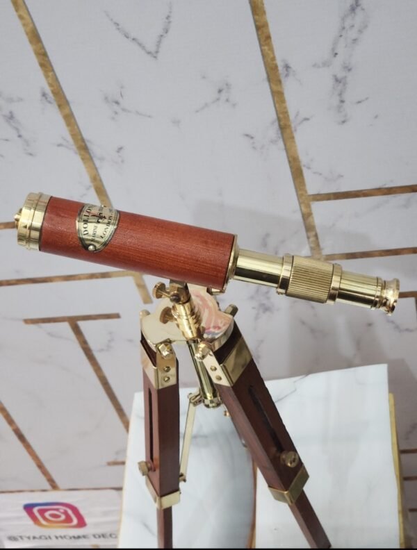 Wooden Tripod Telescope