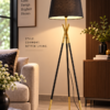Metal Tripod Floor Lamp